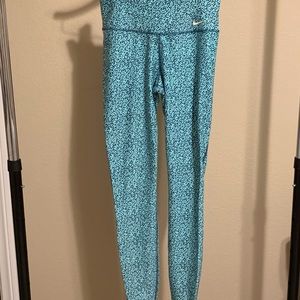 Teal Nike leggings
